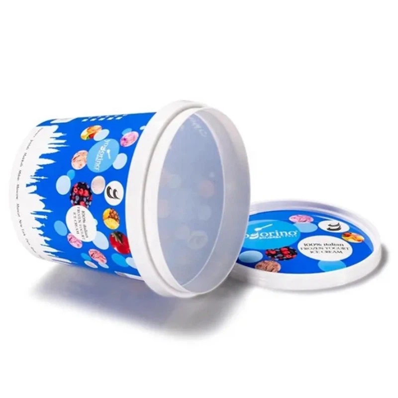 PP round container for ice cream